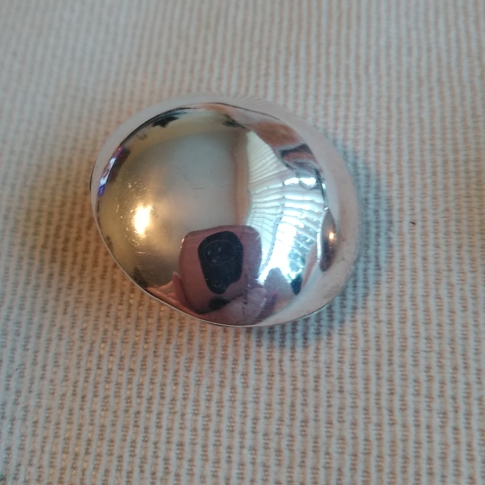 Sterling Silver Circle Earrings - image 3